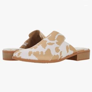Cow Print Mule
